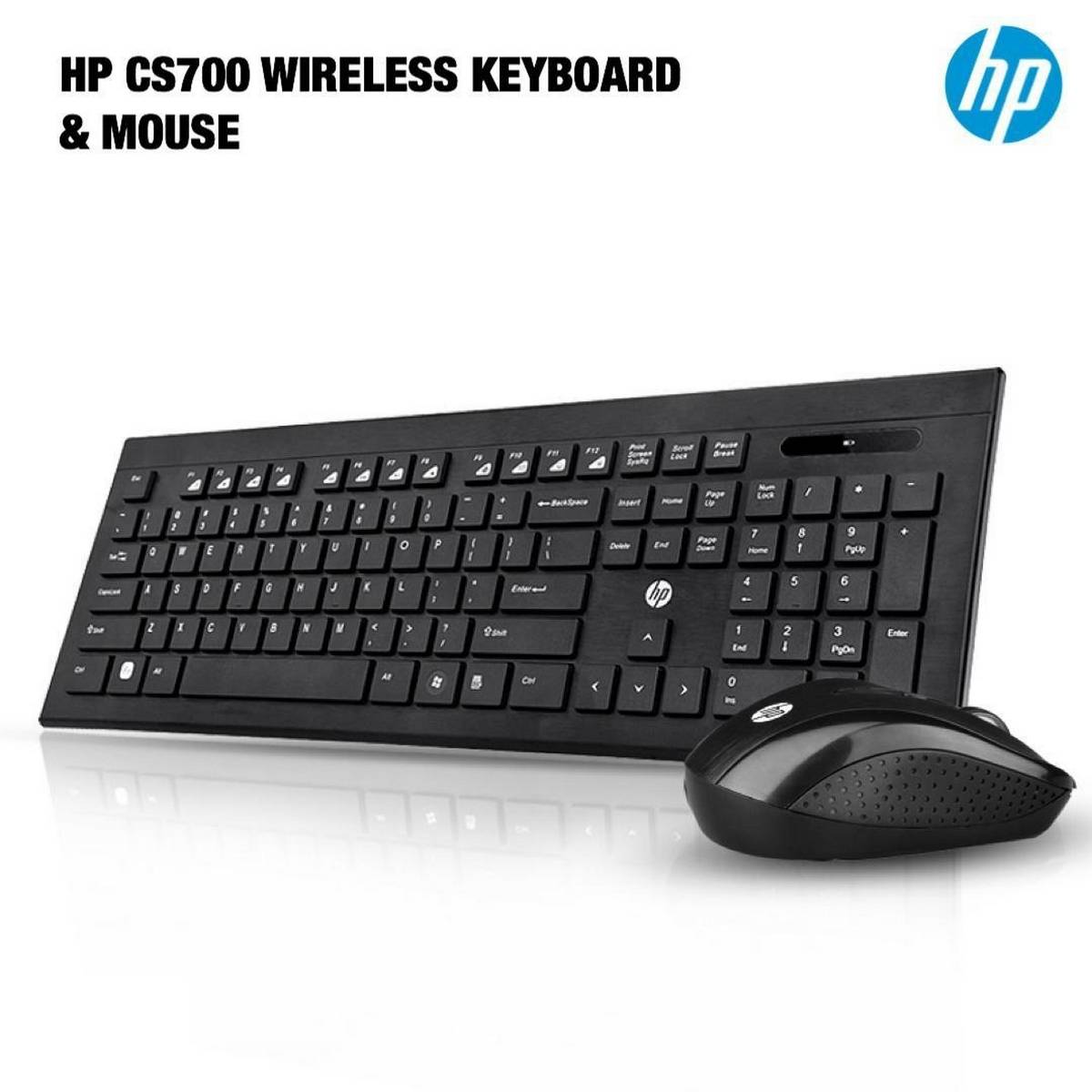 Teclado + mouse sem fio HP Cs700_0
