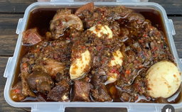 1 litre green ofada sauce 