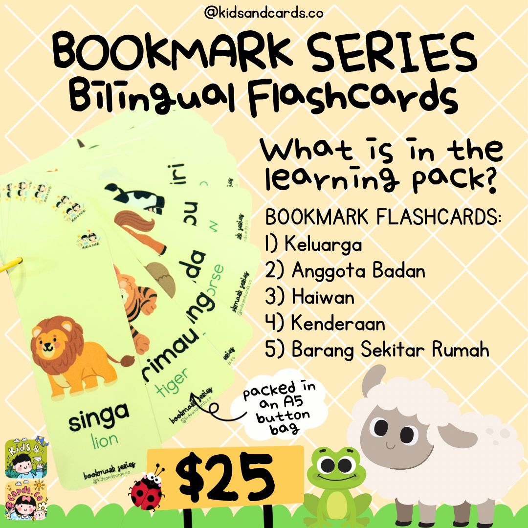 Bilingual Flashcards - Malay & English