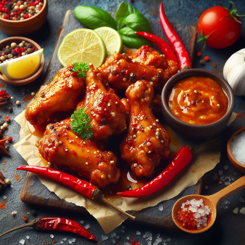 Barbecue Chicken Wings