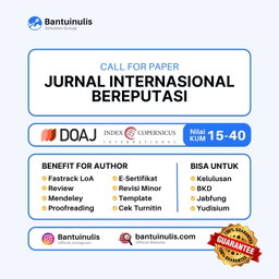 Publikasi Jurnal Bereputasi DOAJ & Copernicus