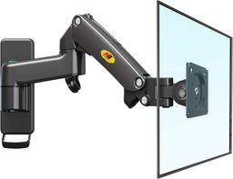 Suporte de parede para monitor com rotação 360º articulado de movimento total para monitores de 17 a 35 Polegadas 