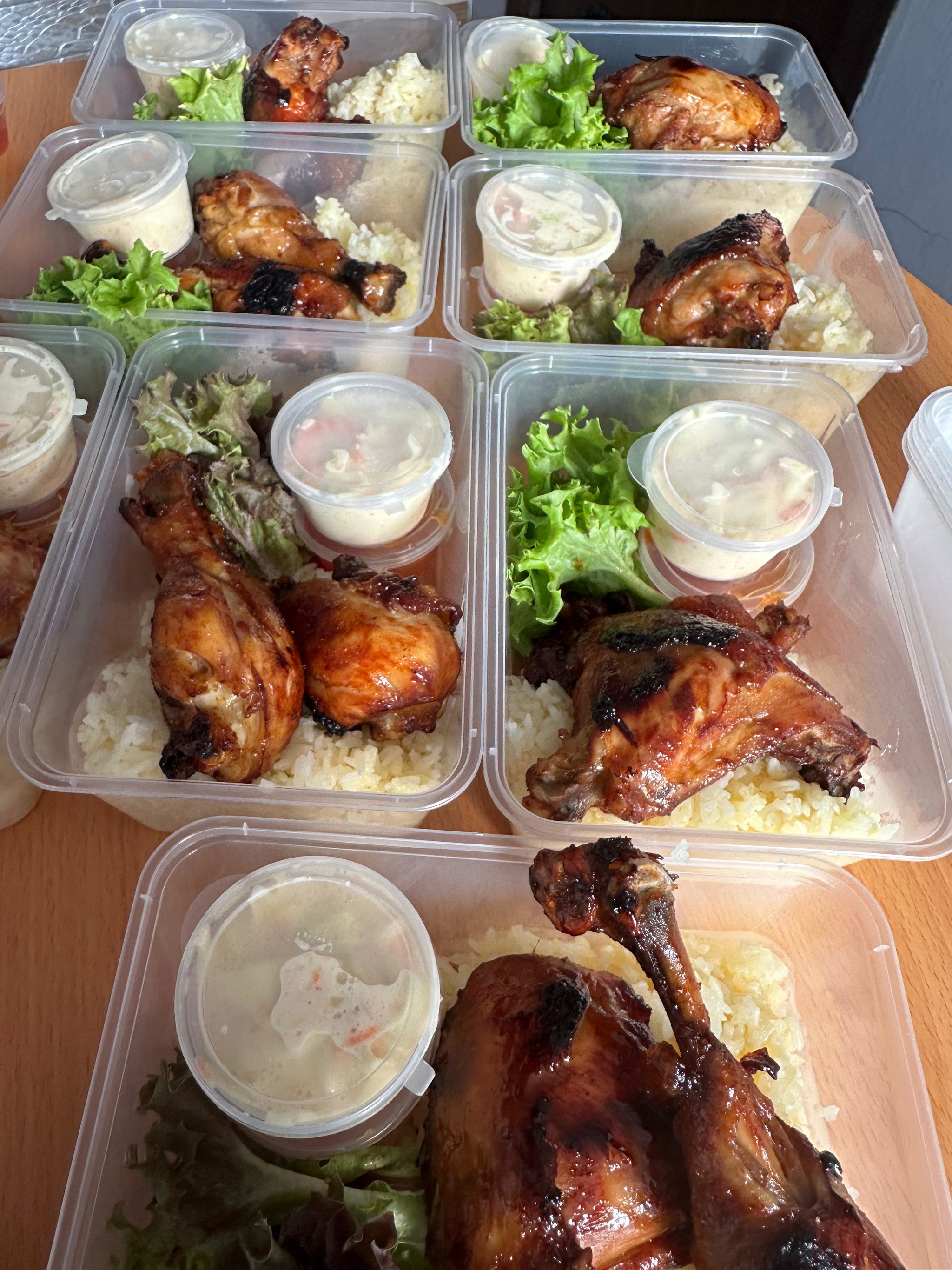 Nasi Ayam Oyster (with Home-made Coleslaw and Sweet Chili)_0