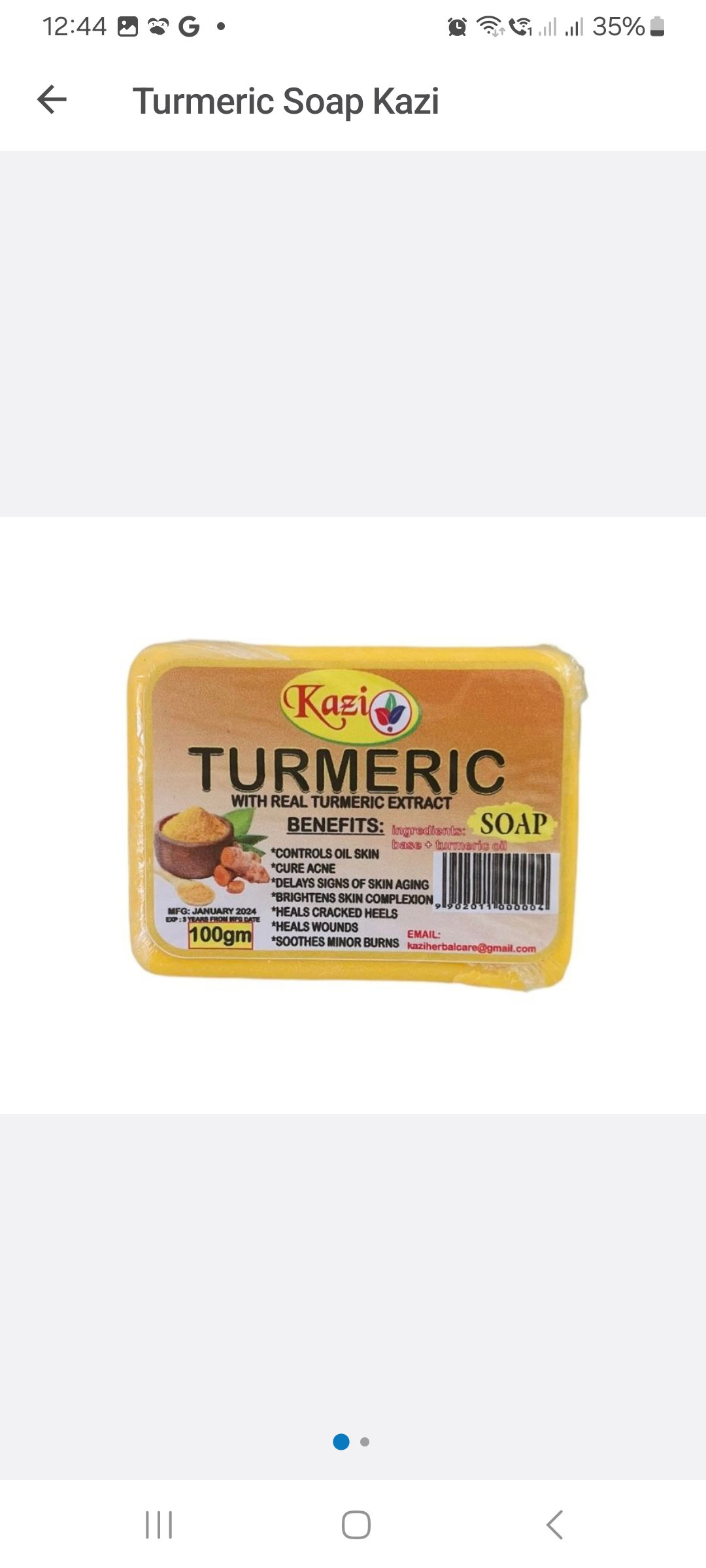 Turmeric Soap