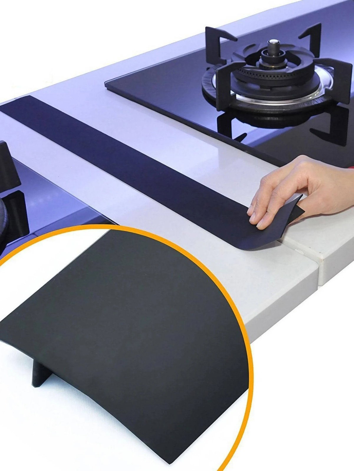 Silicone Kitchen Stove Gap Cover._0