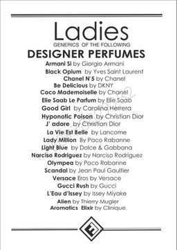 Assorted Fine fragrance Female perfumes