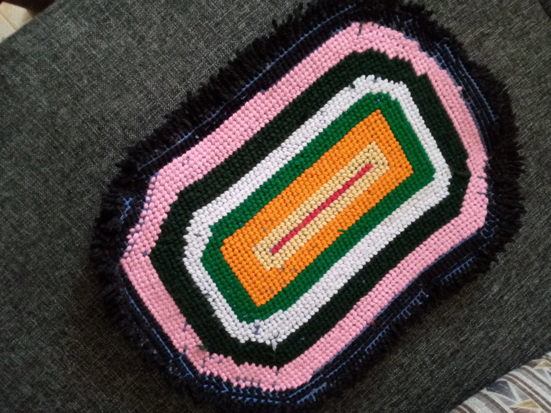 Crochet mat
