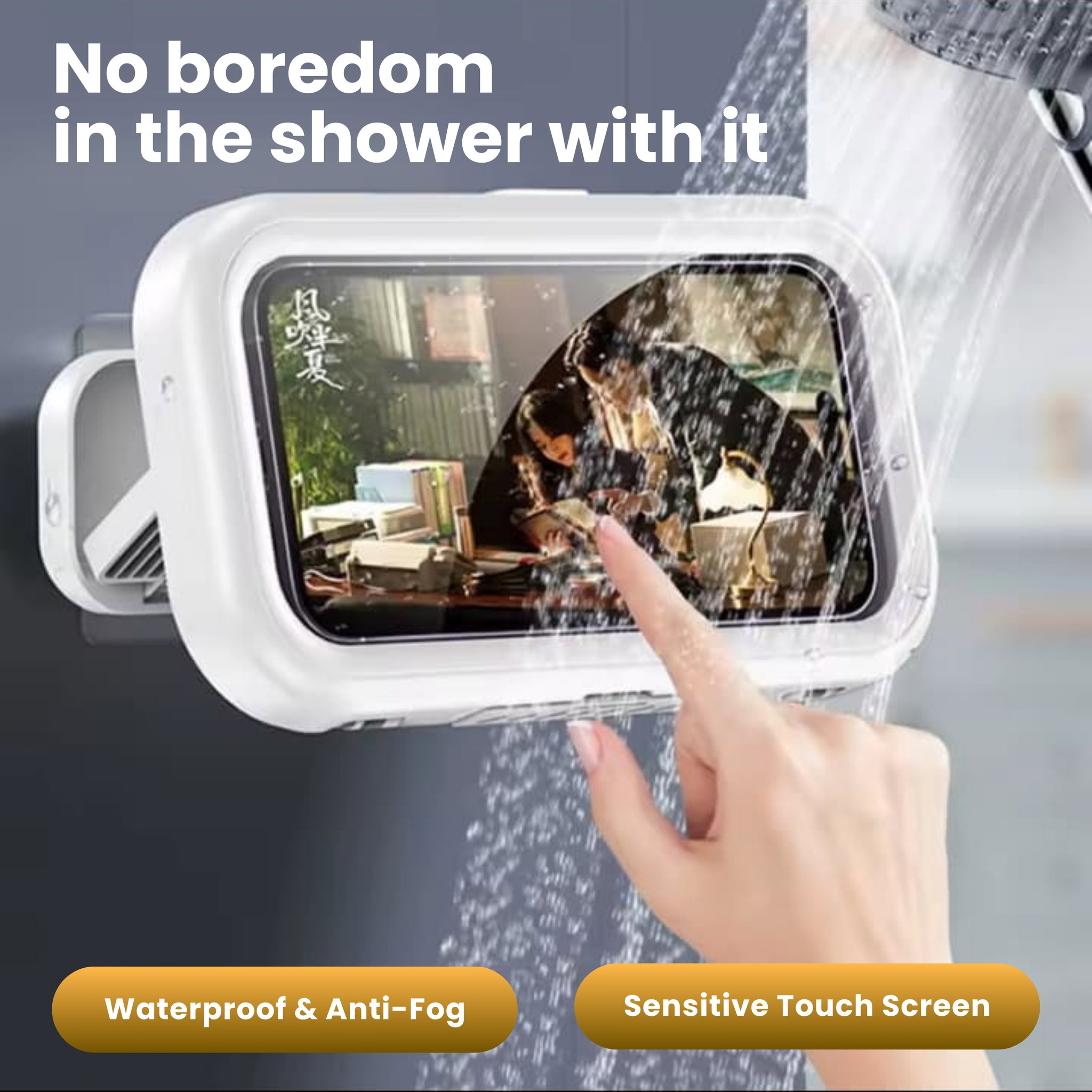 It's Homey AquaView 360° Phone Wall Mount | Waterproof Wall Mount for Shower, Kitchen & More_0