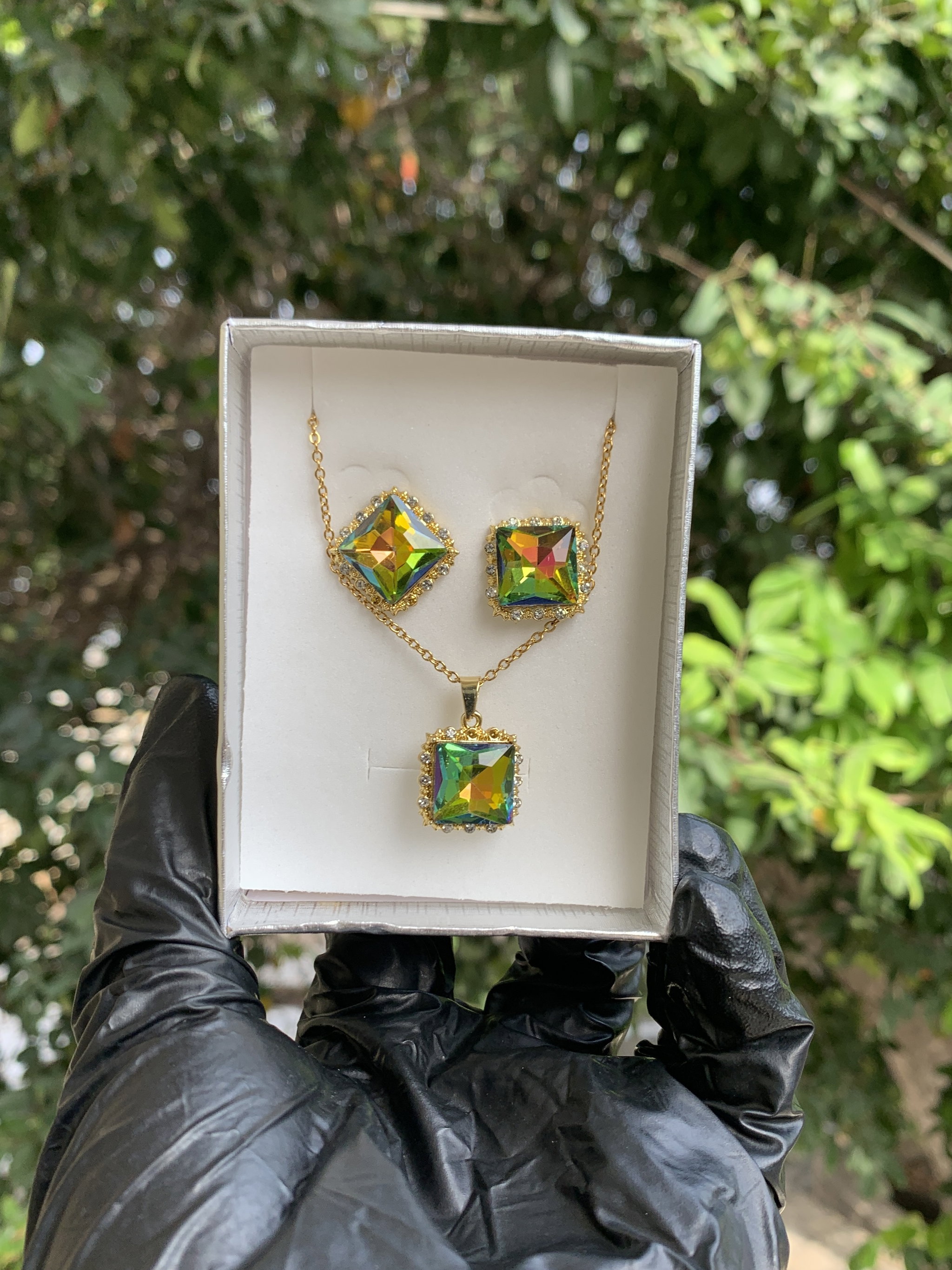 Necklace and earrings _0