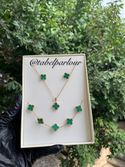 Clover set (black and green)