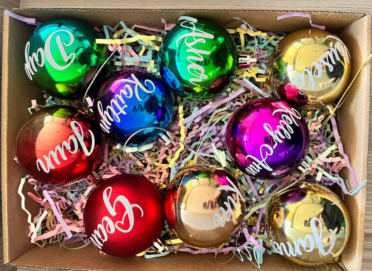 Christmas Baubles - Holographic _1