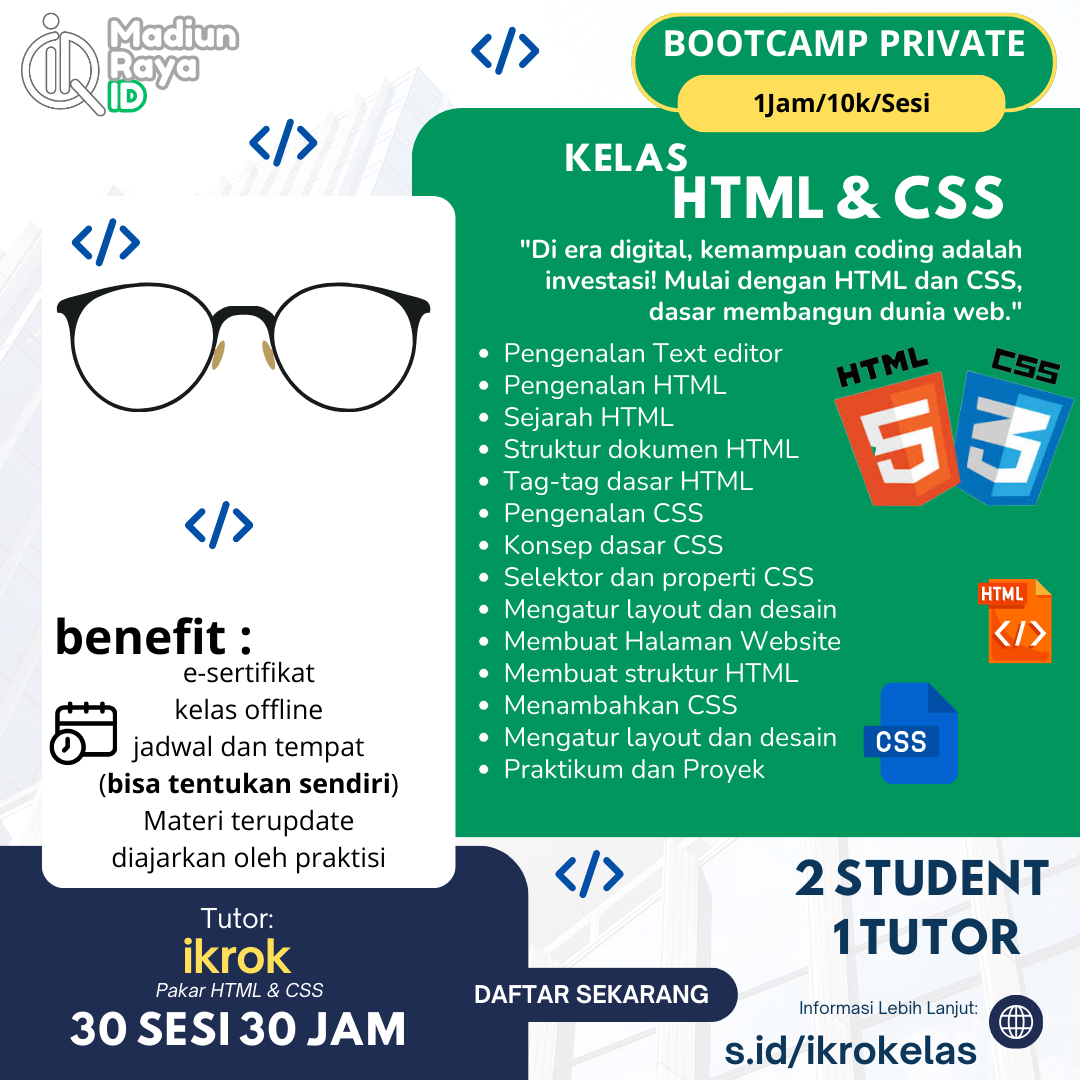 Pelatihan HTML CSS_0