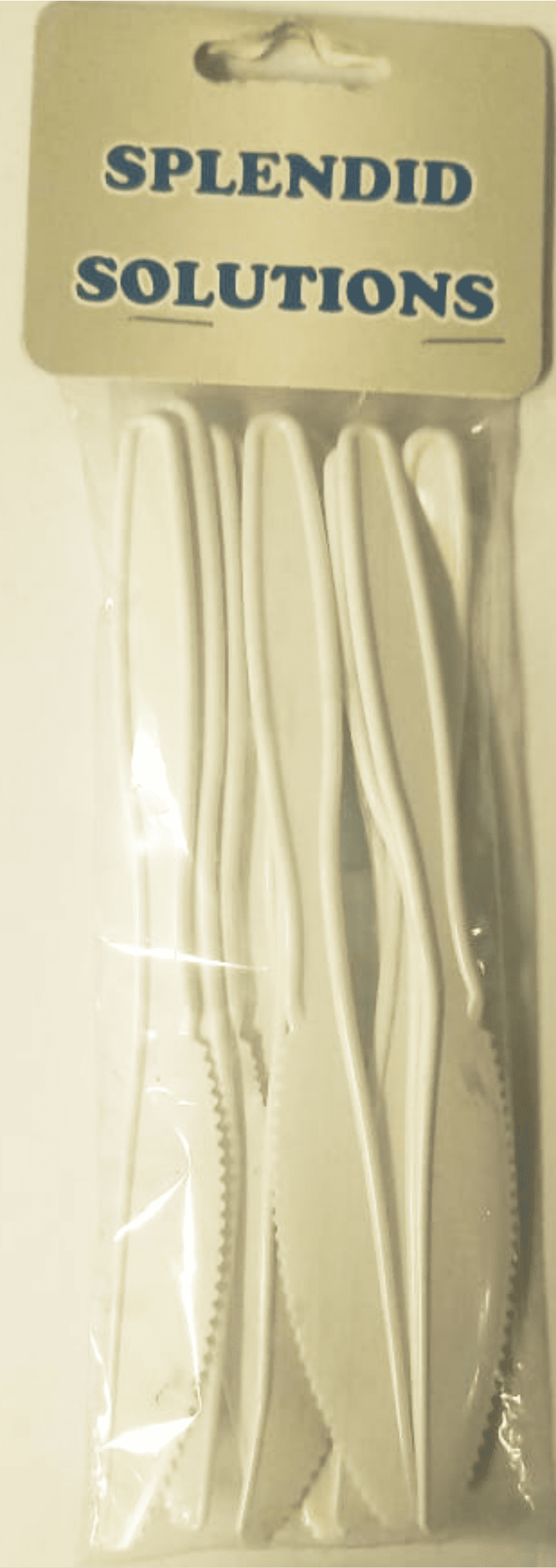Splendid Solutions Plastic Knives 10's_0