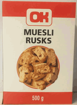 Rusks Muesli 500g