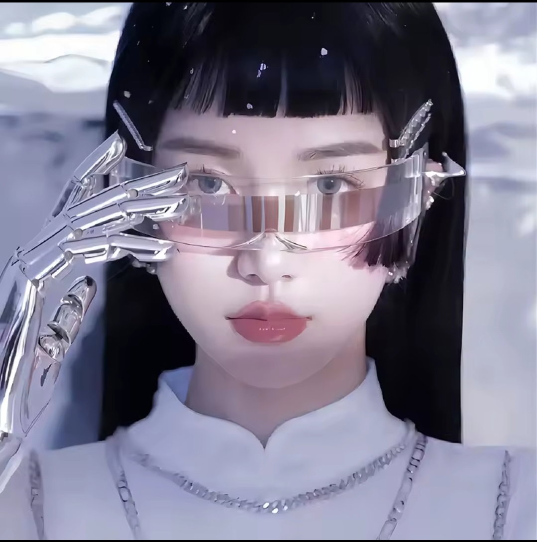 Rimless sun glasses_4