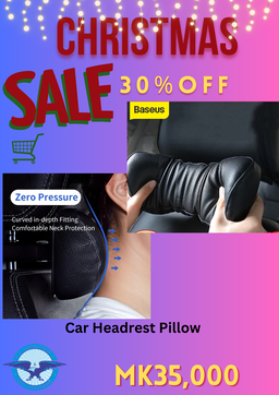Car Headrest Pillow