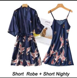 2 PCS NIGHT DRESS RAYON