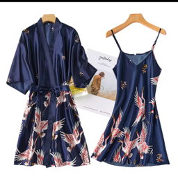 2 PCS NIGHT DRESS RAYON