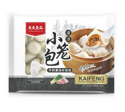 [Tian Tian] Kai Feng Xiao Long Bao 开封灌汤小笼包 - 葱香 (Spring Onion) 500G