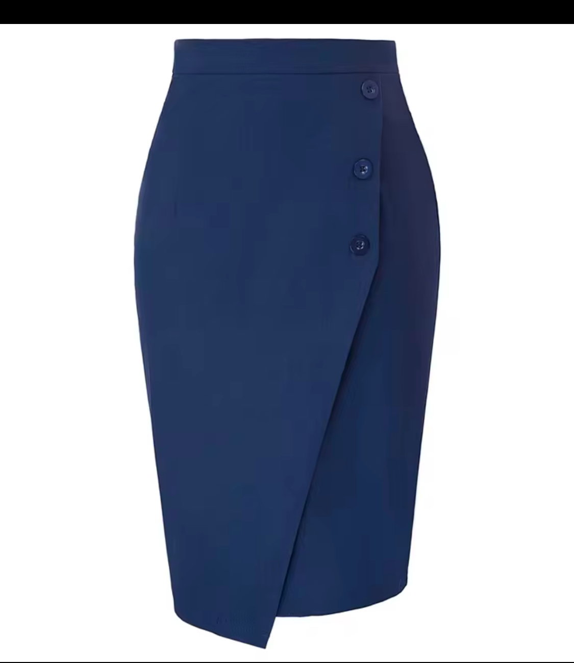 HIGH WAIST SPLIT BODYCON PENCIL SKIRT_3