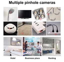 Détecteur de caméra anti-franche Portable USB Hôtel Infrarouge Anti-surveillance Anti-sneak Shooting Détecteur de caméra pour contrôle de sécurité