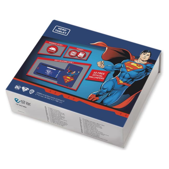 Tablette eSTAR HERO Kids avec étui en silicone SUPERMAN (7 pouces, 2 Go de RAM + 16 Go de stockage)_1