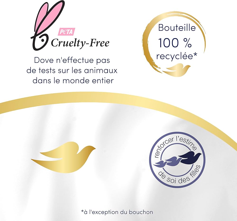 Dove Désinfectant Mains X12, Gel Crème, Nourissant Beurre de Karité et Vanille, Elimine 99,9% des Bactéries - (Lot de 12x50ml)_5