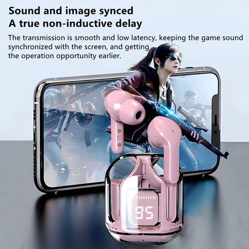 RichRipple Air31 Wireless Headset Bass LED Display Charging Case_1