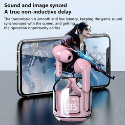 RichRipple Air31 Wireless Headset Bass LED Display Charging Case