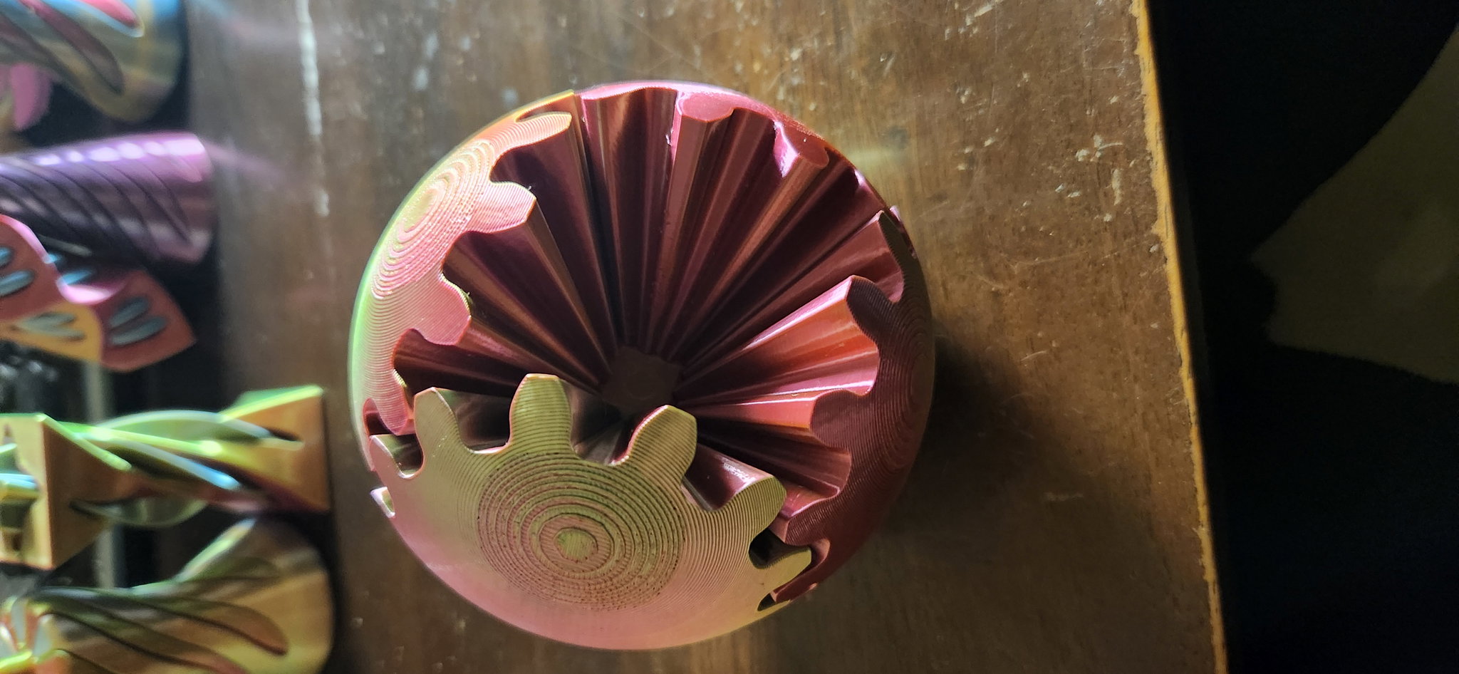 3D printed deck toys gear ball_0