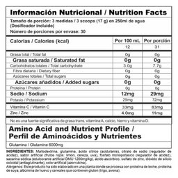 Gluta Stack frutos rojos 1.1lbs NUTRAMERICAN