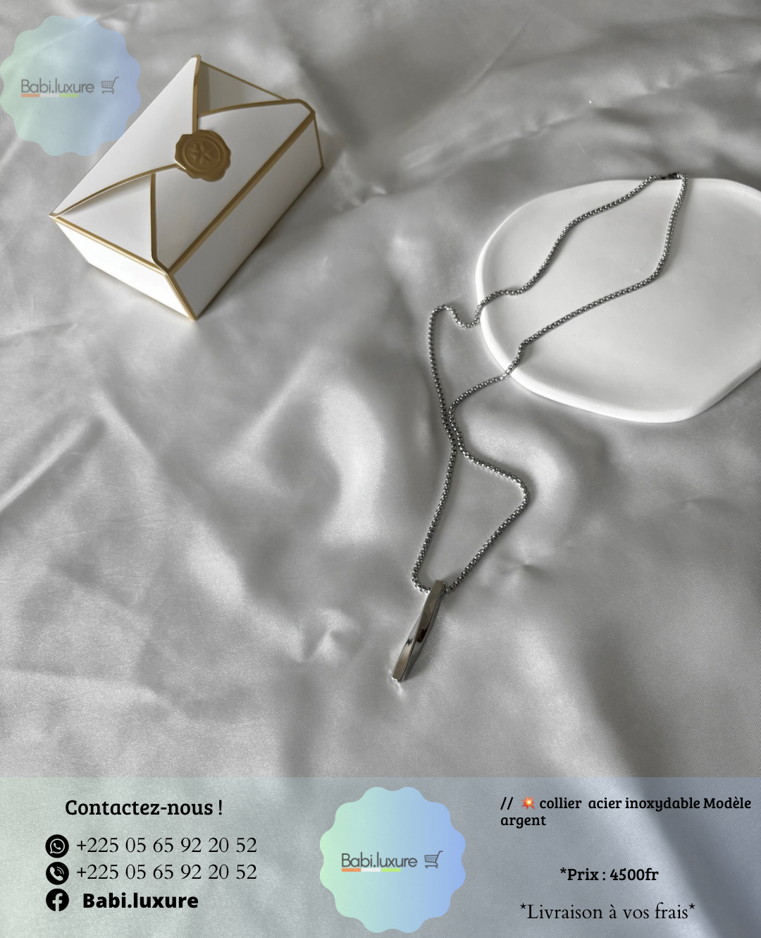 Collier acier inoxydable _0