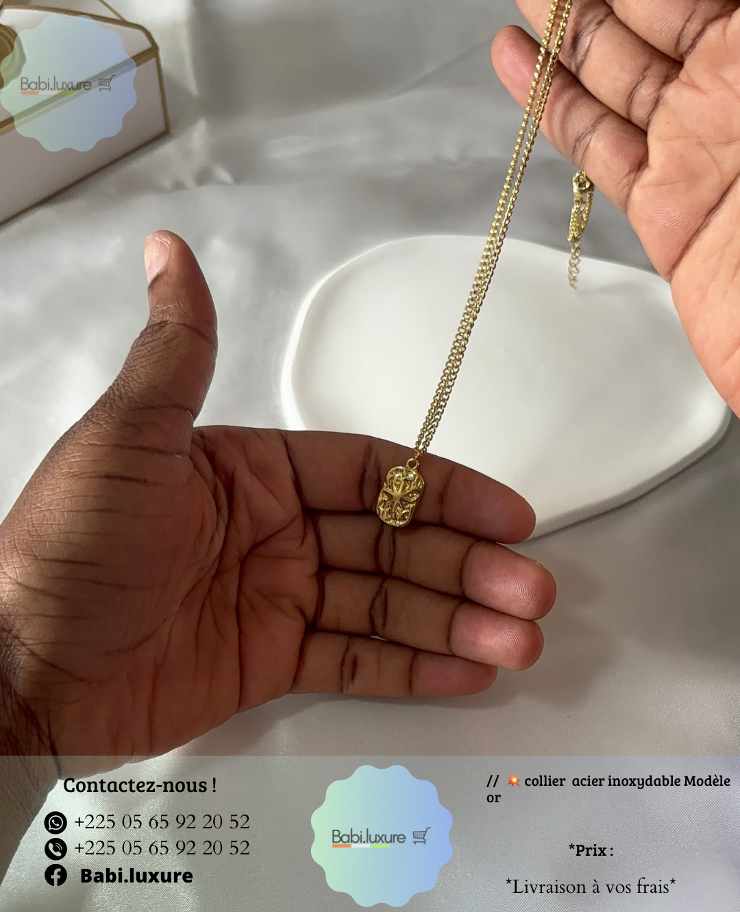 Collier en inox_0