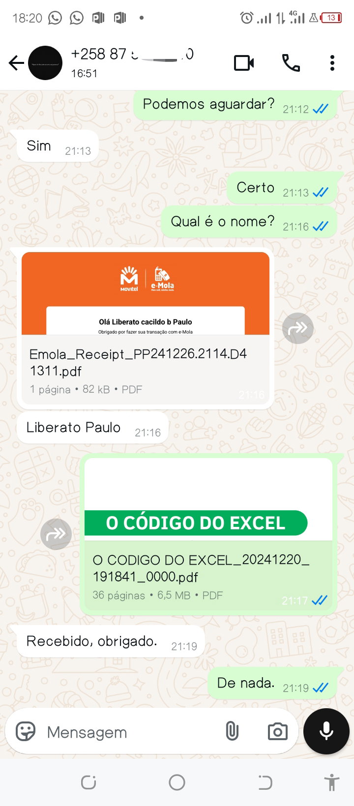 O CÓDIGO DO EXCEL_0