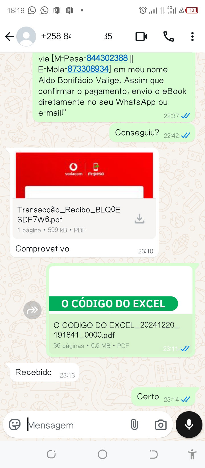 O CÓDIGO DO EXCEL_4