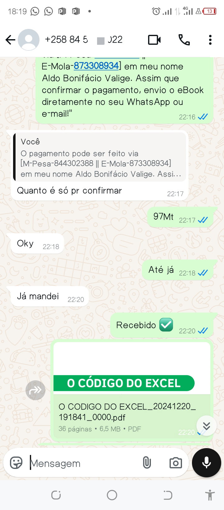 O CÓDIGO DO EXCEL_1