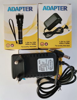 Torch Charger 1.5v to 12v auto