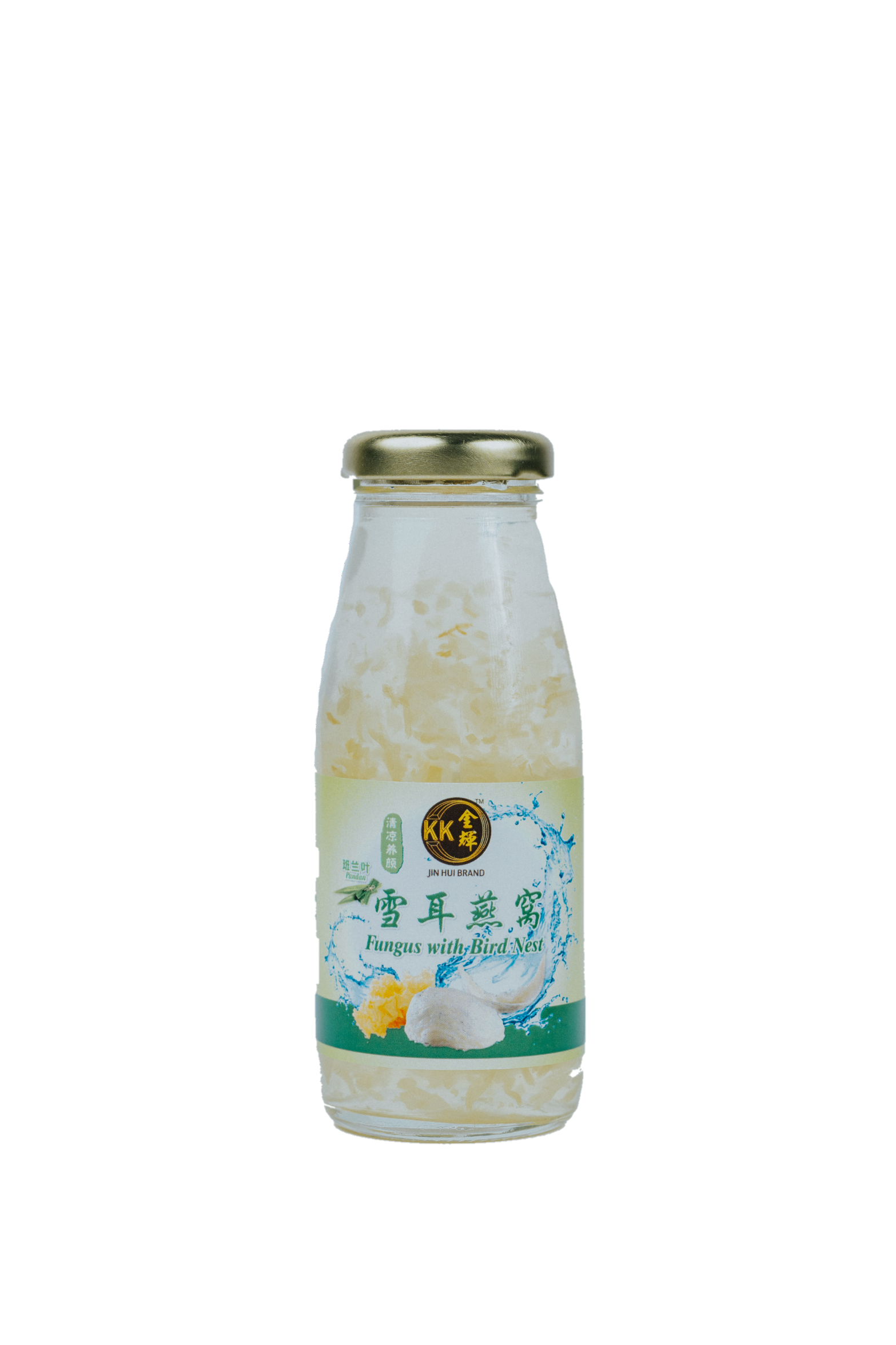 Pandan, White Fungus, Bird Nest with Rock Sugar (180g)_1
