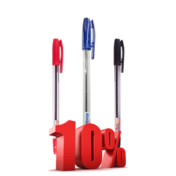 Atlas Chooty T Pen Blue,Black & Red 