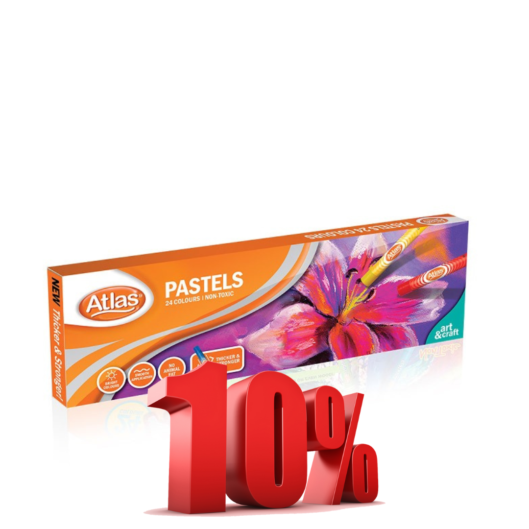Atlas Pastel 24 Colours