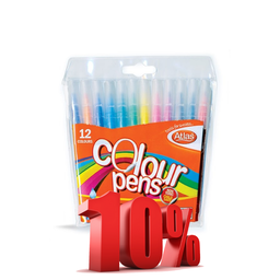 Atlas Colour Pen Wallets 12 Colours