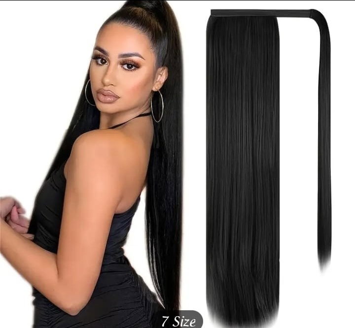 Brazilian Remy Human Hair Extensions - Long Straight Clip Ins_1