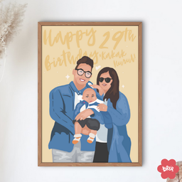 𐙚 Framed Print
