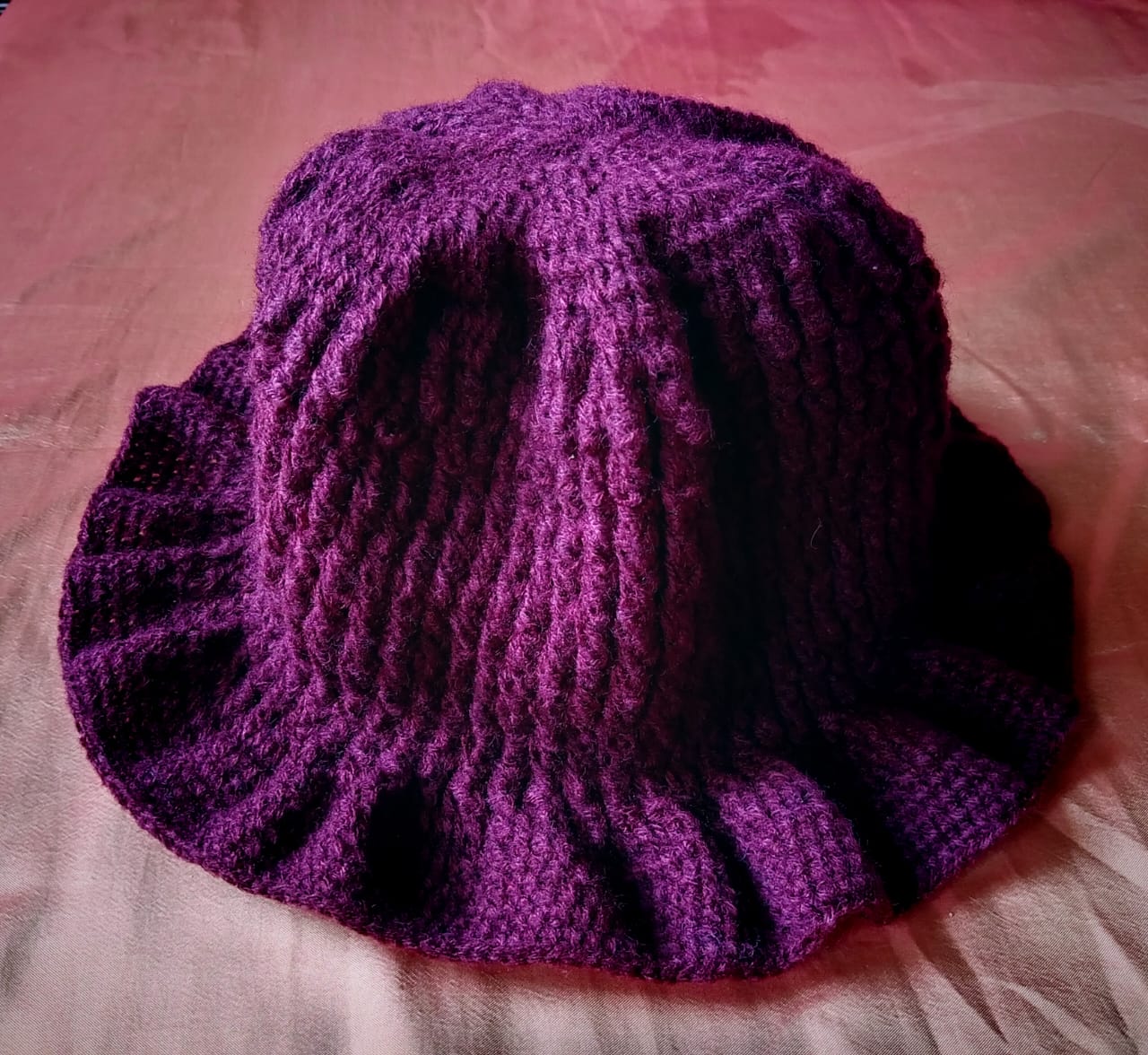 Purple handmade Bucket Hat (LIMITED EDITION)_0