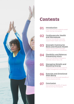 Exercise to Support Menopause Guide