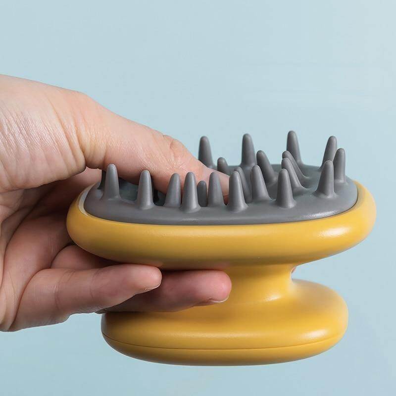 Brosse à Cheveux de Massage en Silicone_0