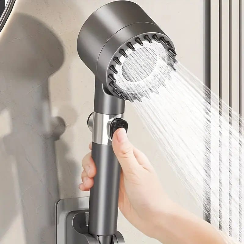 Pommeau de Douche Haute Pression – 3 Modes