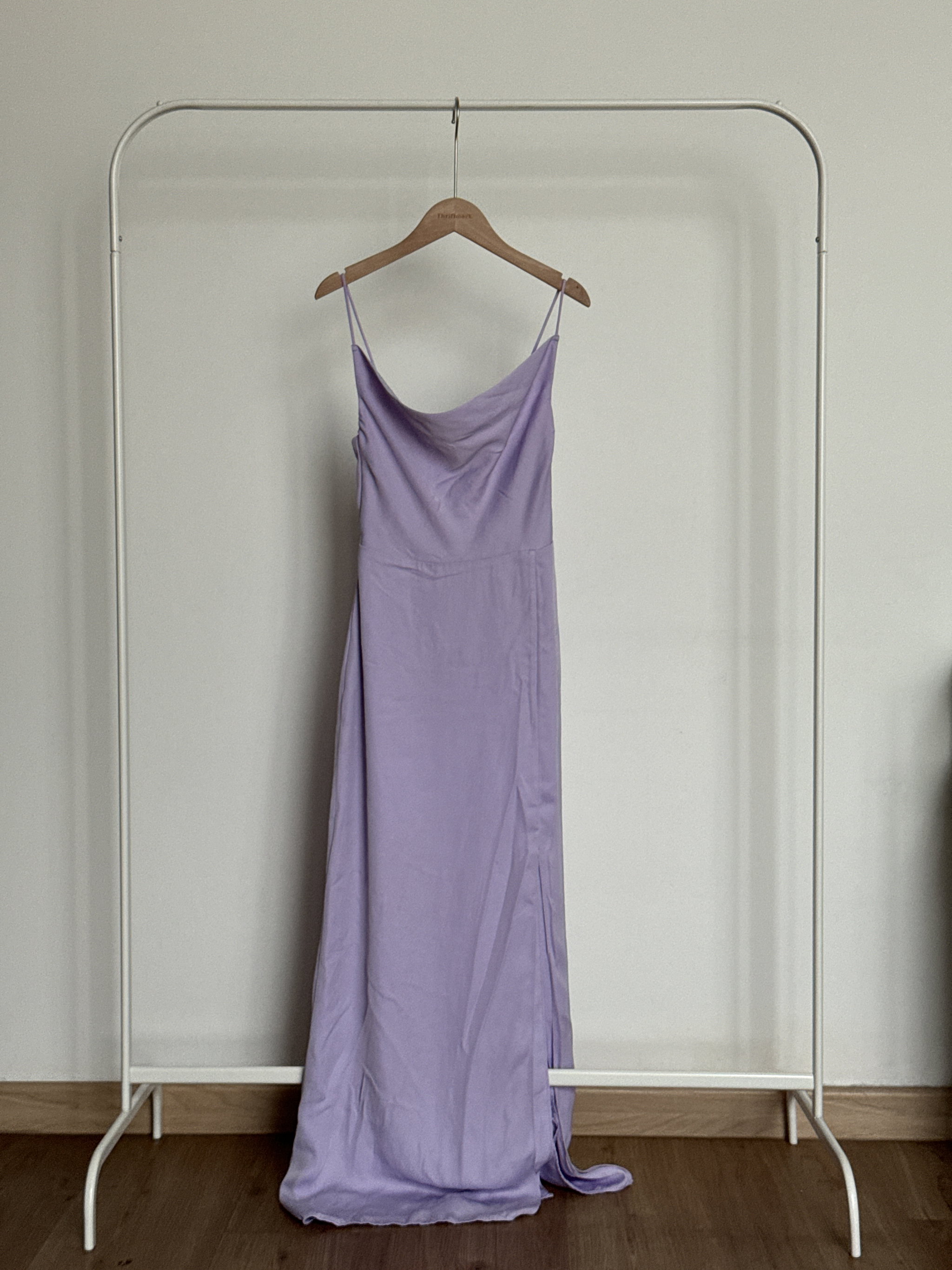 Premium Quality Satin Cowl Neck Maxi Dress_0