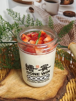 Strawberry Double Skin Milk