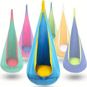 Sensory Nylon Pod with Cushion and Air Pump _1